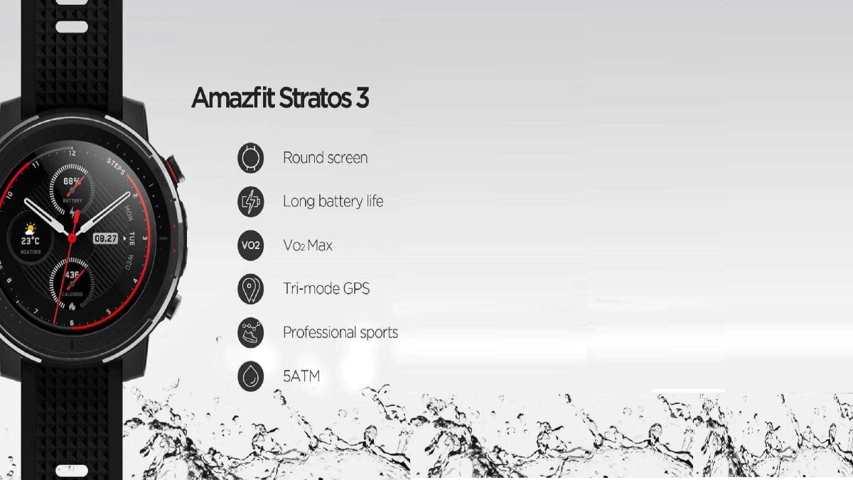 Amazfit Stratos 3 Launched In India