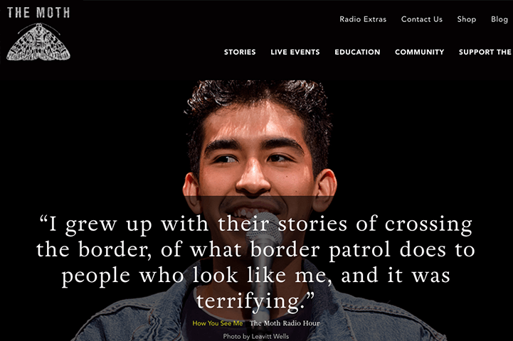 themoth.org - coolest website ever