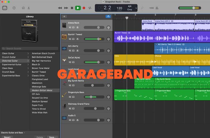 GarageBand: Best Beat-Making Softwares