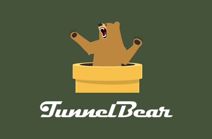 TunnelBear- top free vpn for android