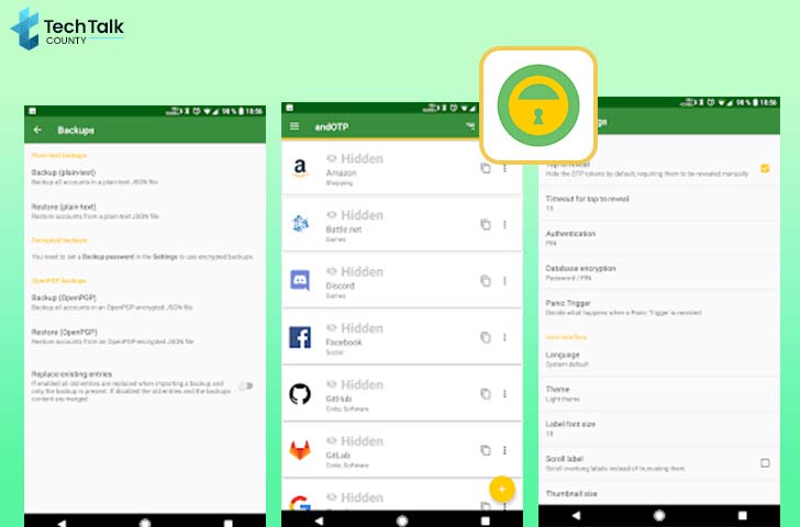 best Google authenticator alternatives - andOTP